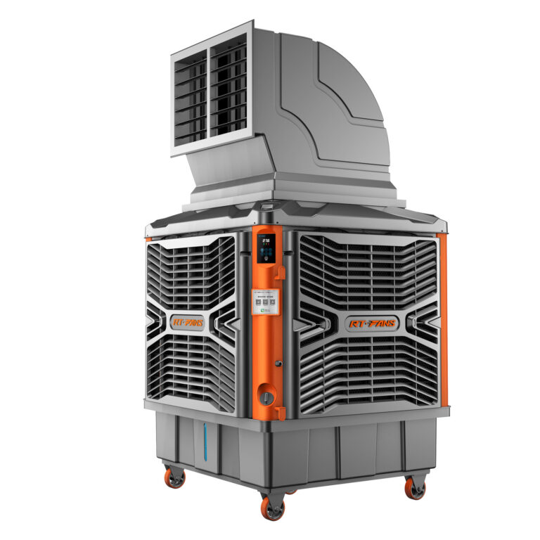 Evaporative cooling system unit for factory