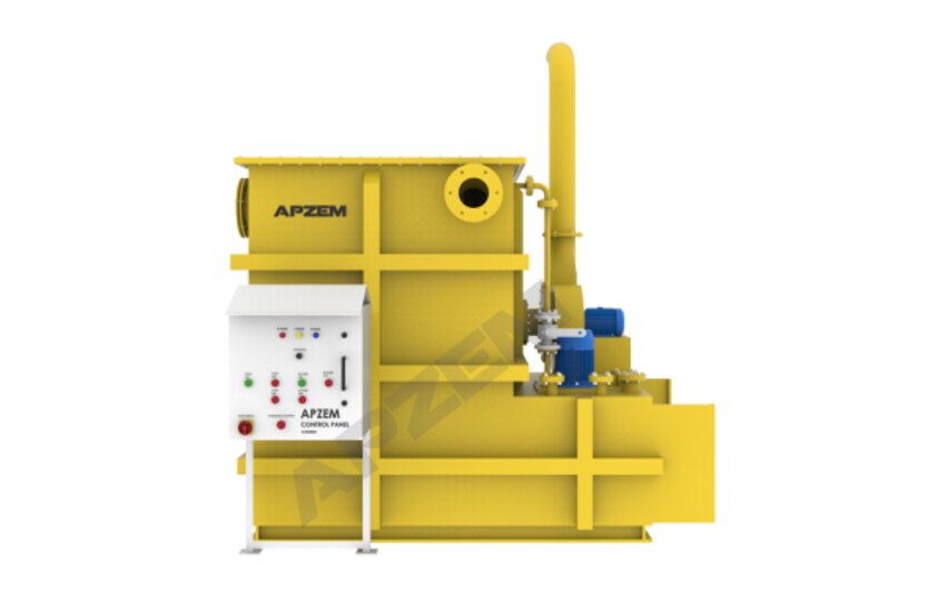 Industrial dust extraction cyclone separator