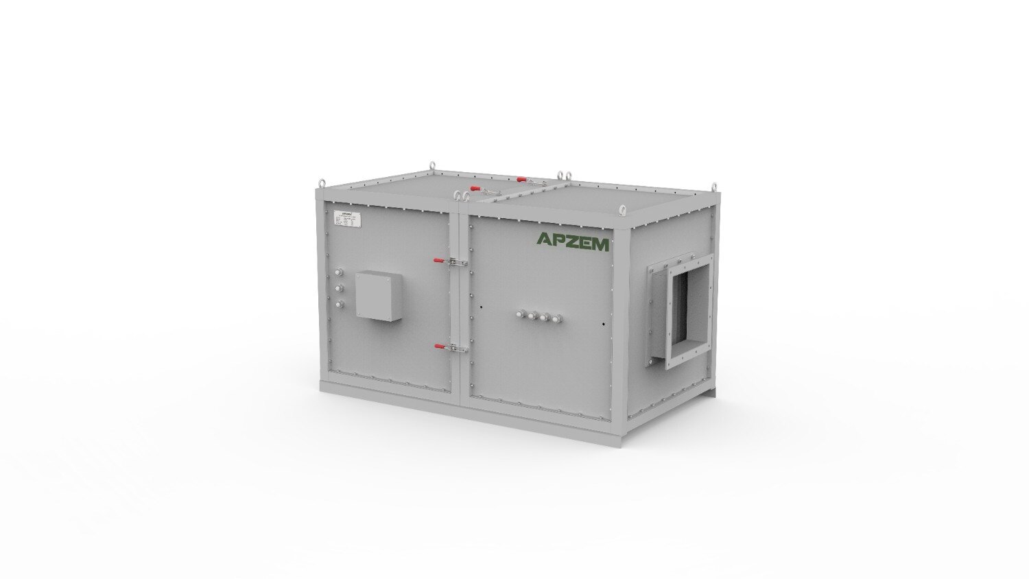 Industrial filter housing for dust collection