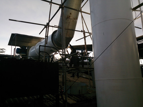 Safe Removal Of Ethyl Mercaptan Generated During Rubber De-Vulcanizing Process At Dsi (D Samson Industries) Plant In Bogahagoda – project image 1