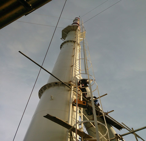 Safe Removal Of Ethyl Mercaptan Generated During Rubber De-Vulcanizing Process At Dsi (D Samson Industries) Plant In Bogahagoda – project image 2