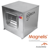 Magnelis Sheet Steel Ventilation Units with Maximum Corrosion Resistance According to ISO 12944
