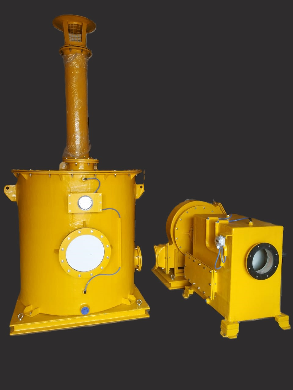 Dry scrubber system