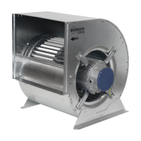 Double Inlet Centrifugal Fans with Direct Drive Motors and Forward Curved Impeller