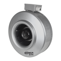 In-Line Circular Duct Extractor Fans with 3 Speed Motor