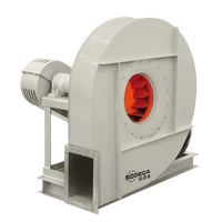 Belt Driven High Pressure Fans with Electric Motor, Pulleys, Belts and Standardised Guards
