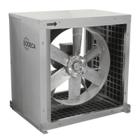 400 ºC/2H and 300 ºC/2H Axial Fans with Acoustically Insulated Box