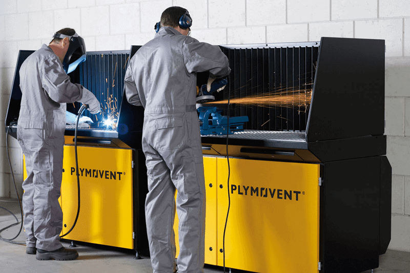 Downdraft & Backdraft Welding Tables — Capture at the Work Surface